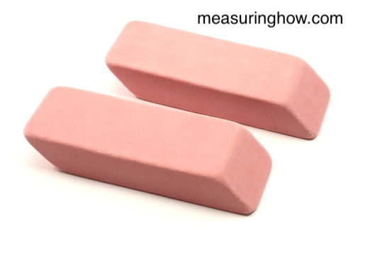 things that are 2 inches long Eraser