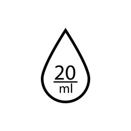 20 ml water