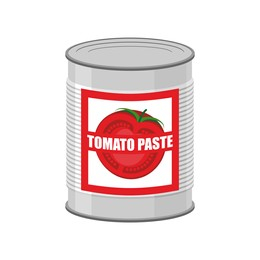 tin of tomato paste