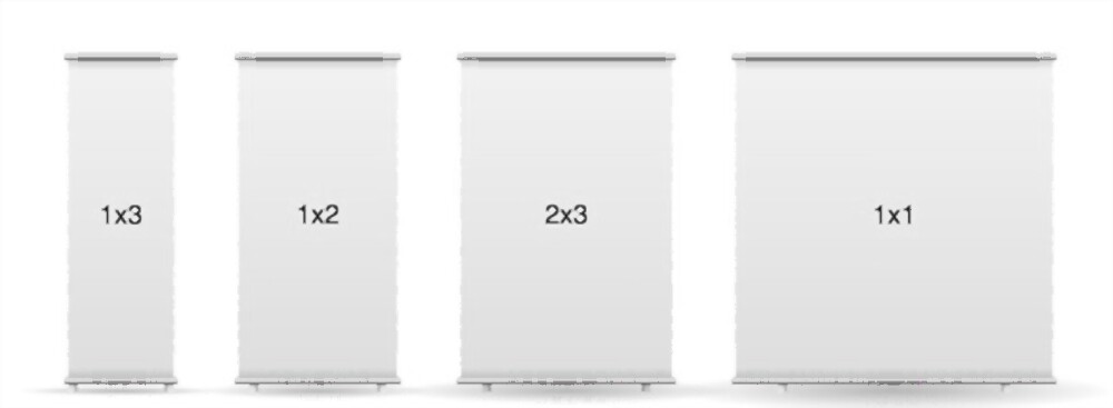Standard Sizes of Standees